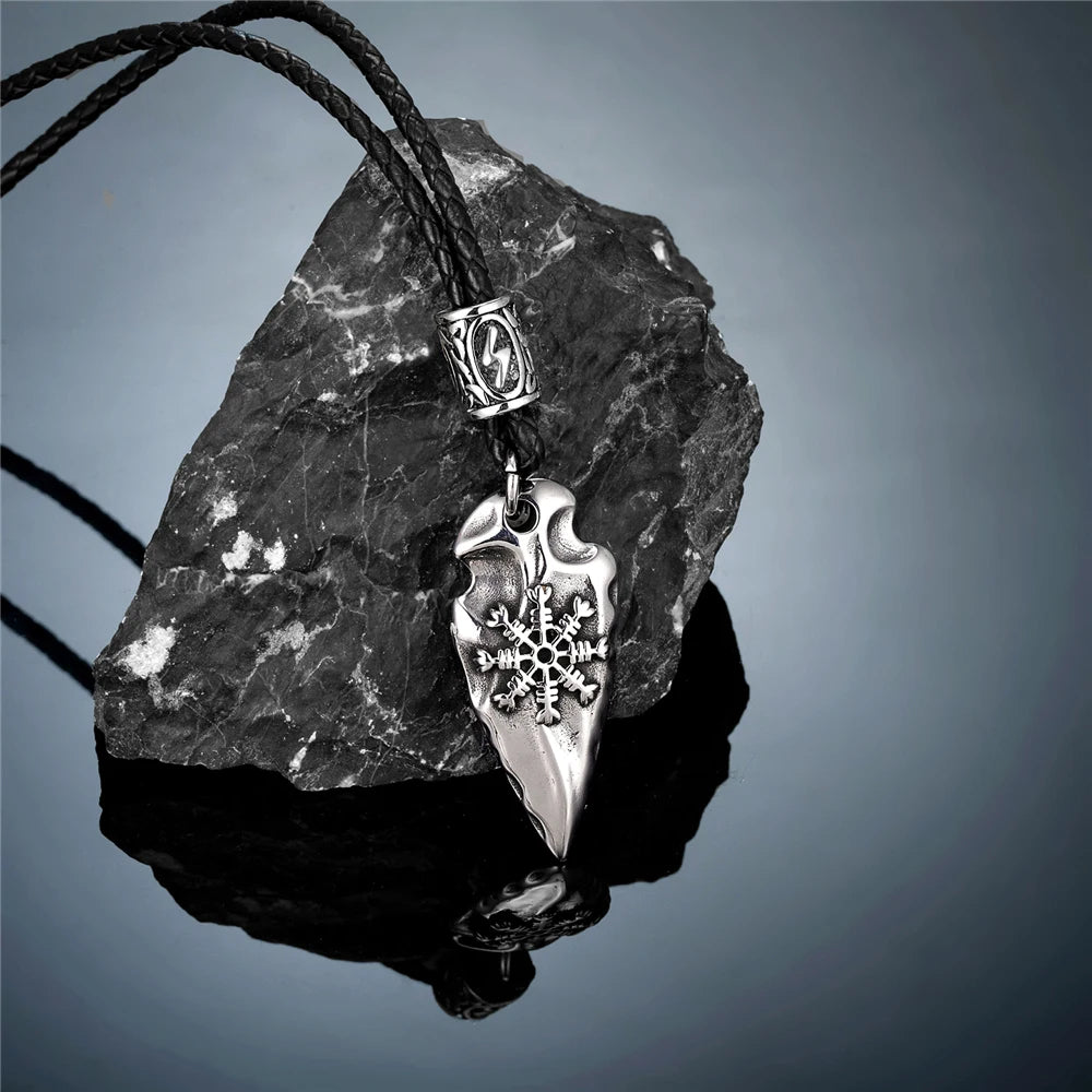 PENDRA Rune Vegvisir Necklace