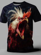 PENDRA Sports Abstract Cartoon T-Shirt