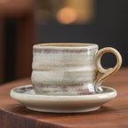 PENDRA Japanese Handmade Kiln-Changed Retro Ceramic Coffee Mug