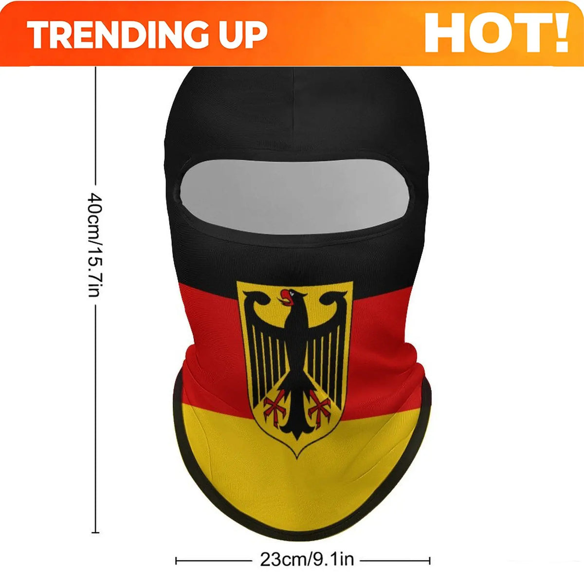 PENDRA Flag Germany Sunscreen Mask