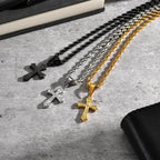 PENDRA Cross 60Cm Charm Pendant Necklace