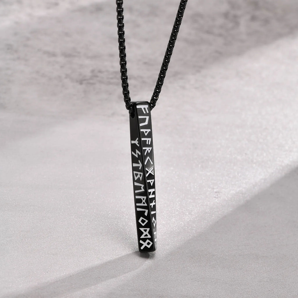 PENDRA Mobius Viking Valknut Pendant Necklace