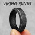 PENDRA Vikings Runes Boyfriend Steel Ring