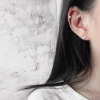 PENDRA Hoop Sterling Silver 8 Earrings