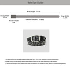 PENDRA Velaene Genuine Leather Pin Buckle Luxury Belt