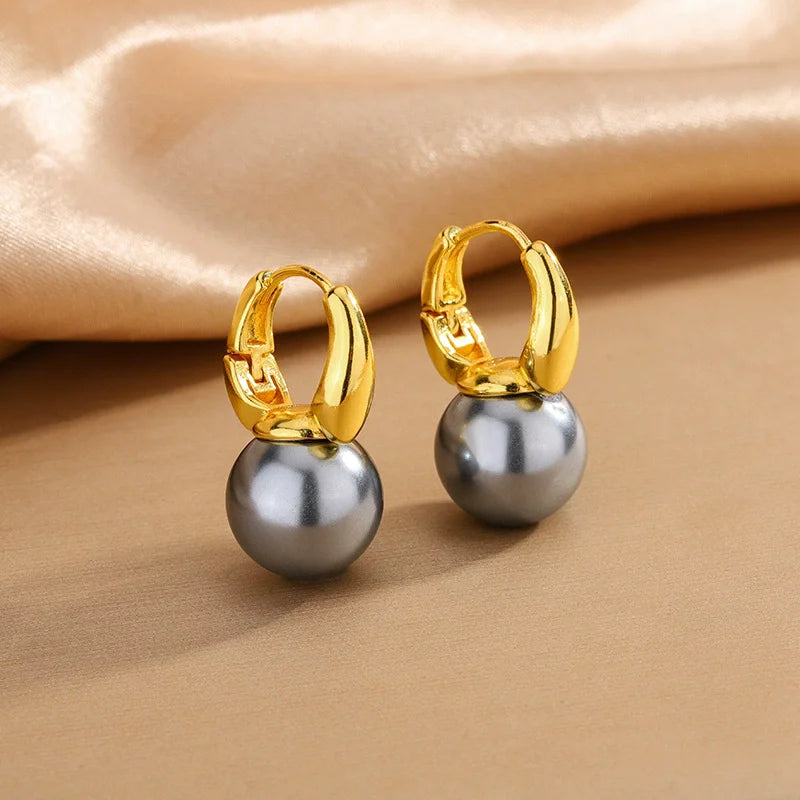 VENTFILLE 925 Sterling Silver Geometry Hoop Earring for Women Minimalism Classic Office Versatile Fashion Jewelry Gift Dropship