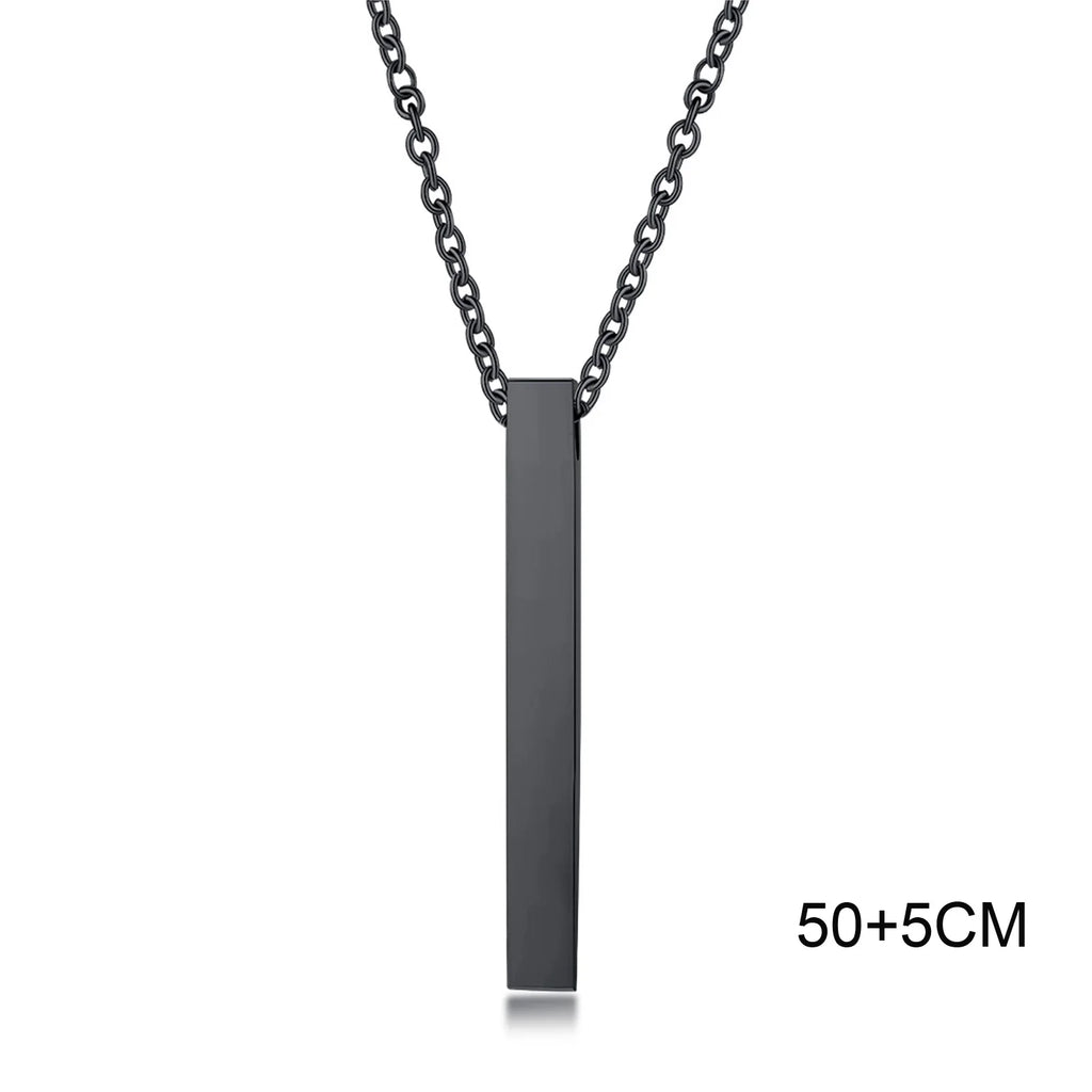 PENDRA Rectangle Bar Pendant Necklace