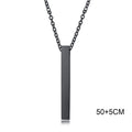 PENDRA Rectangle Bar Pendant Necklace