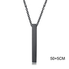 PENDRA Rectangle Bar Pendant Necklace