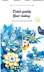 PENDRA Flores Bouquet Floral Building Set