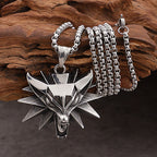 PENDRA Wolfhowl Vintage Wolf Head Pendant