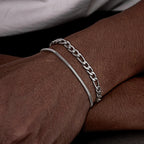 PENDRA Figaro Silver Bracelet