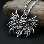 PENDRA Skullgoth Vintage Skull Pendant Necklace