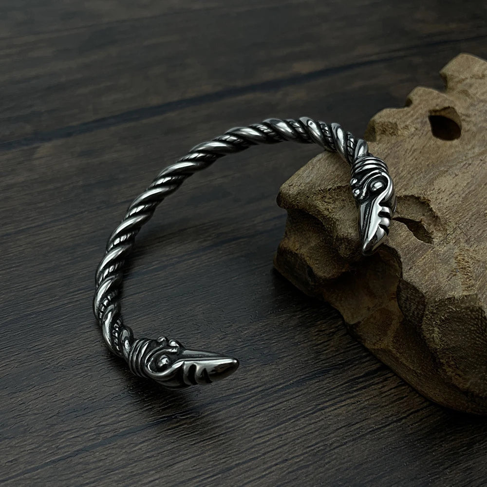 PENDRA Vikingeagle Eagle Head Bracelet