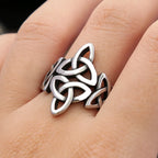 PENDRA Celticorn Viking Celtic Knot Ring