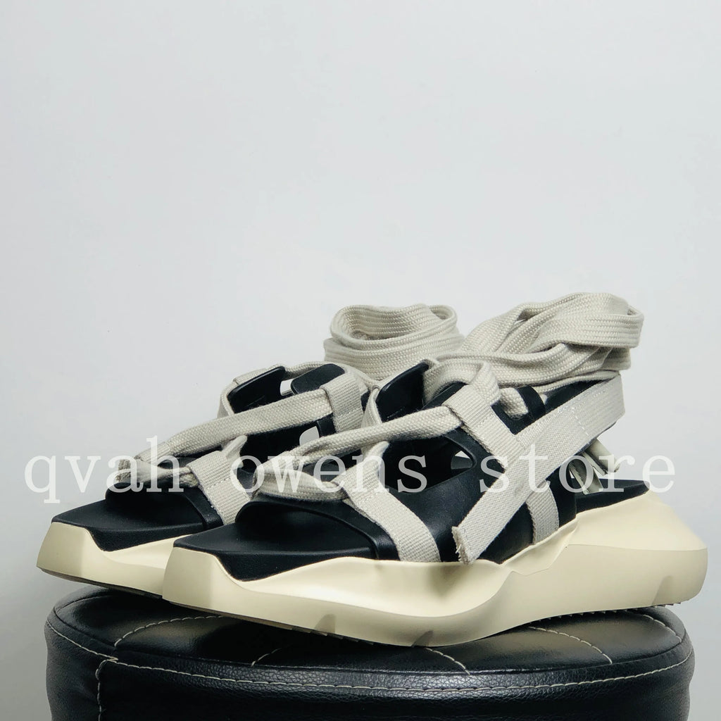 PENDRA Avenon Men's T-Strap Leather Sandals
