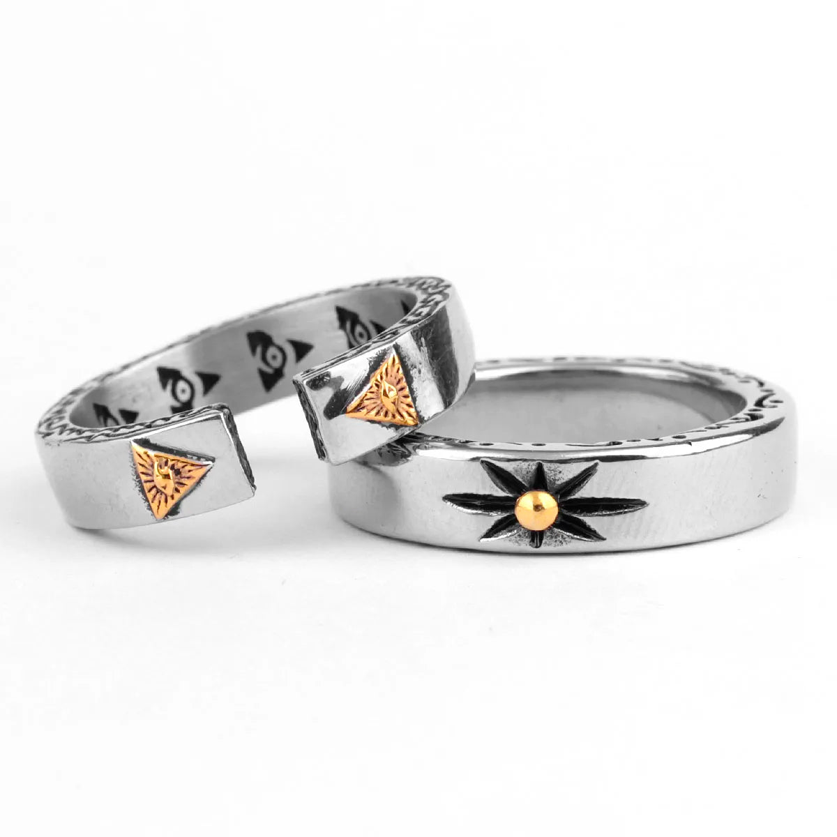 PENDRA Freemason Masonic Boyfriend Steel Ring