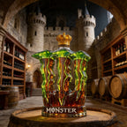 PENDRA Monster Claw Crown-Cap Glass Whiskey Decanter