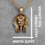 PENDRA Egypt Pharaoh Boyfriend Steel Necklace