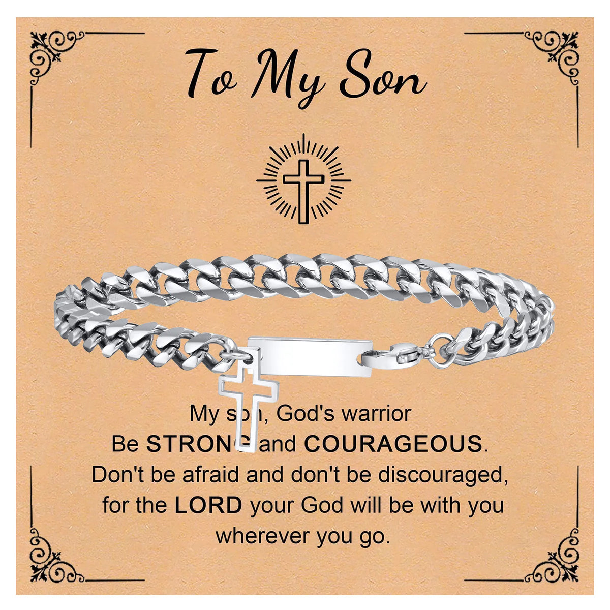 PENDRA Cross Cuban Bracelet Bracelet