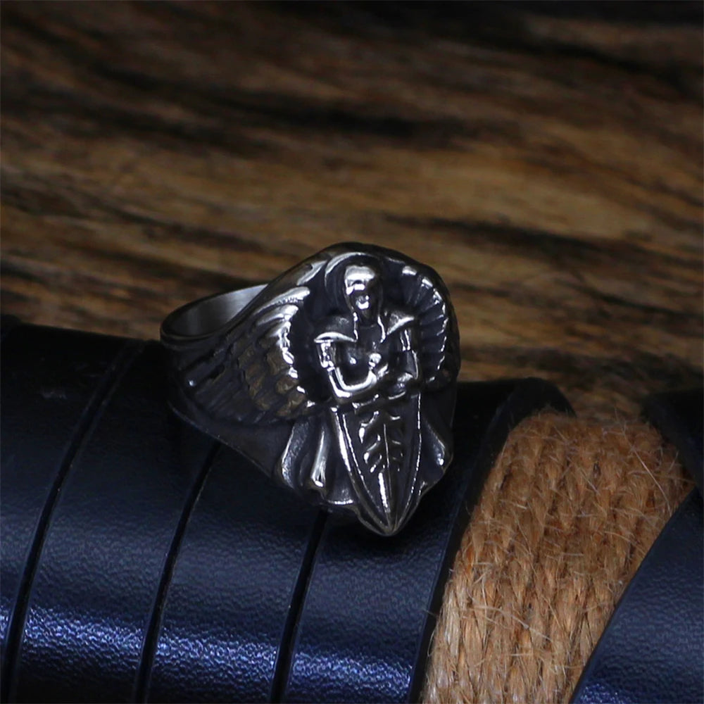 PENDRA Angel Wings Vintage Ring
