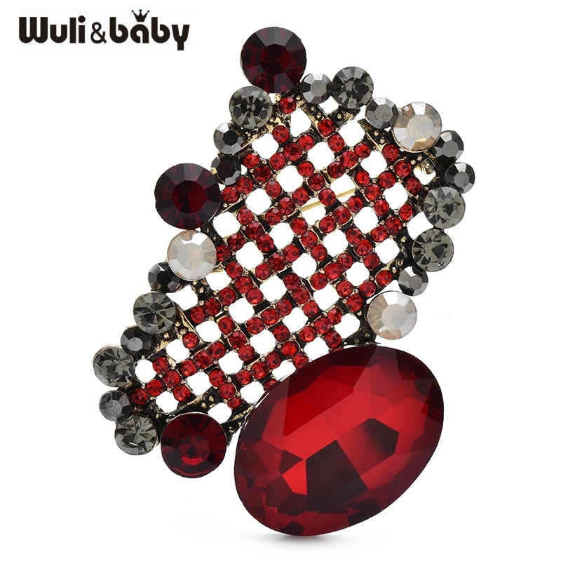 PENDRA Florielle35 Crystal Brooch