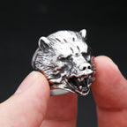 PENDRA Bearcrest Nordic Viking Bear Head Pendant