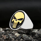 PENDRA Skullmask 316L Stainless Steel Skull Ring