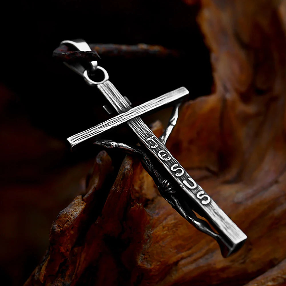 PENDRA Jesuscross Vintage Jesus Cross Pendant