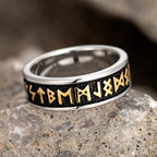 PENDRA Celtic Knot Rune Viking Ring