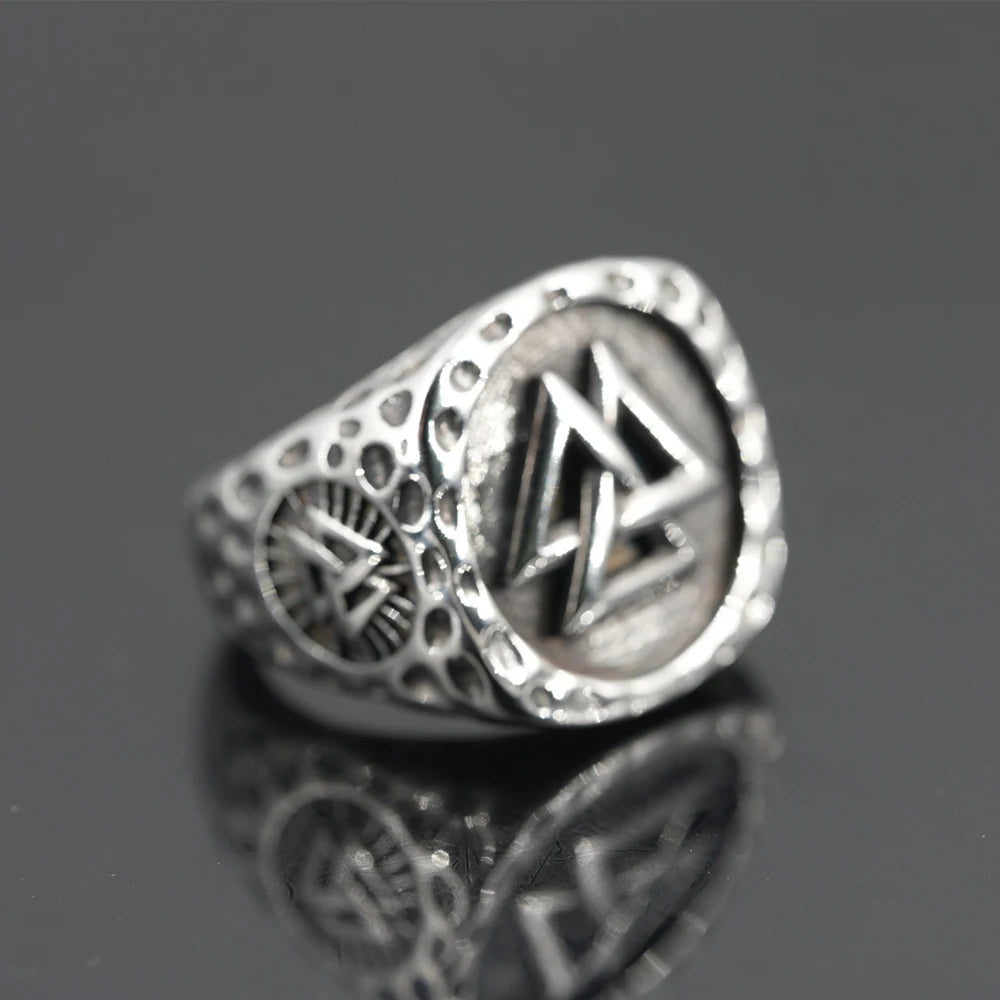 PENDRA Rune Steel Ring