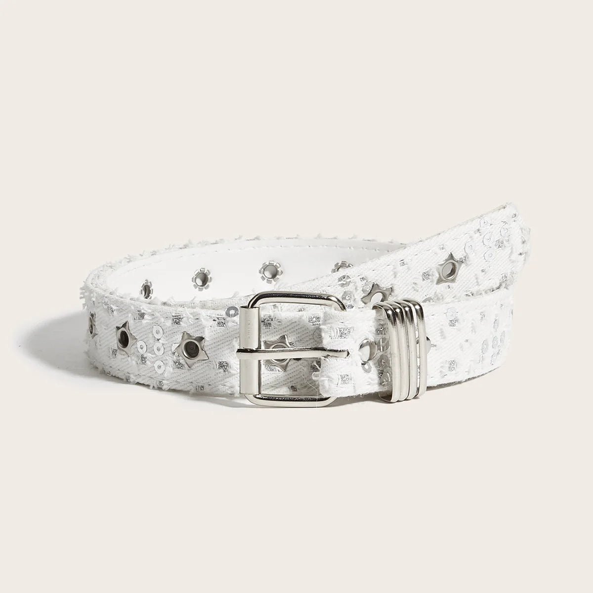 PENDRA Orlaellea Black Pin Buckle Star Luxury Belt