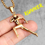 PENDRA Wrenmire Fitness Motif Necklace