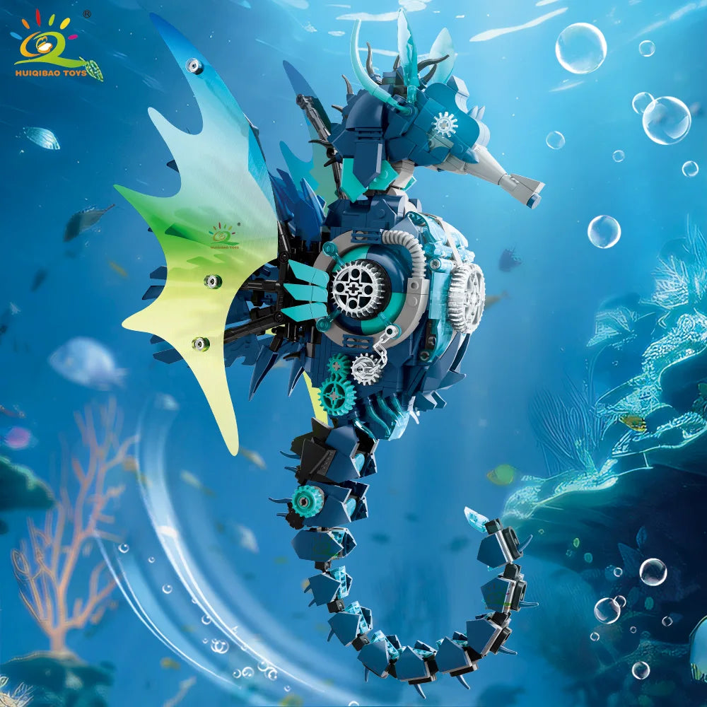 PENDRA Technicial Seahorse Machinery Building Set