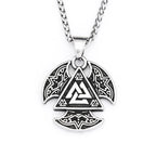 PENDRA Celticknot Viking Triangle Celtic Knot Pendant