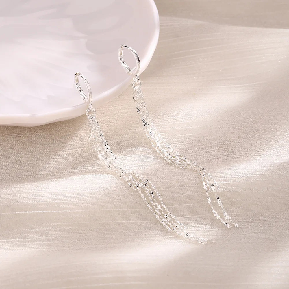 PENDRA Sterling Tassels Earrings