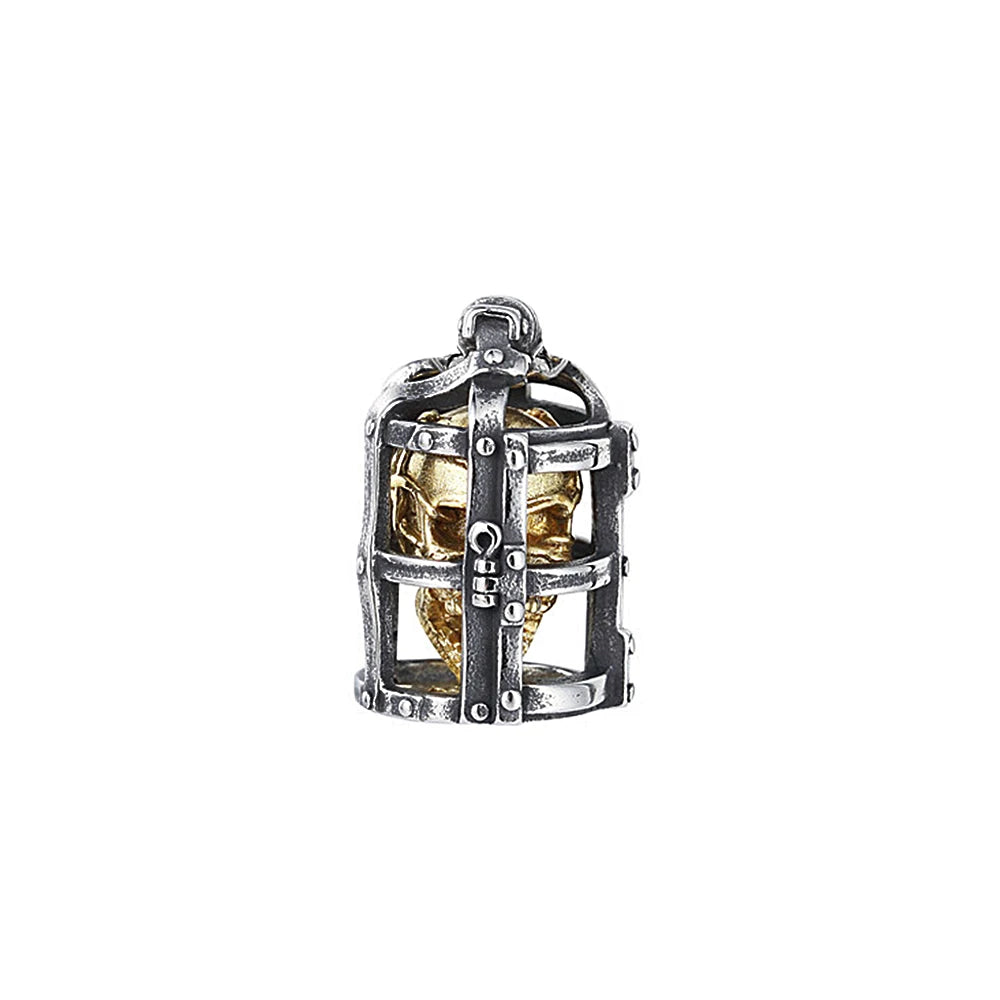 PENDRA Skullcage 316L Stainless Steel Cage Pendant