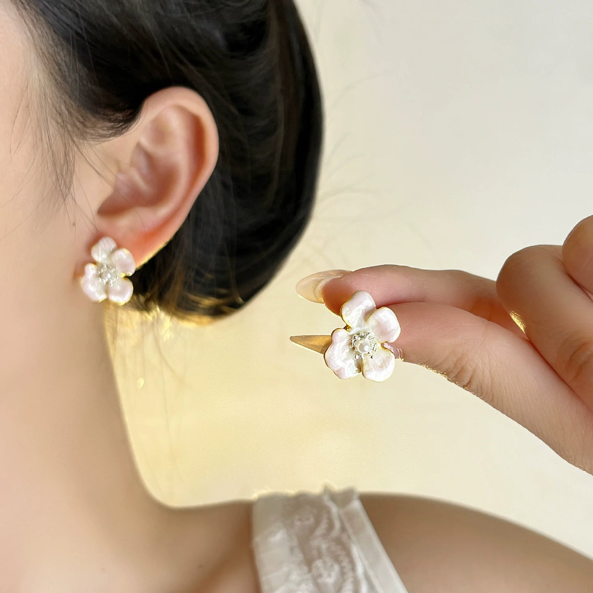 PENDRA Geometry Sterling Silver 5 Earrings