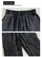 PENDRA Washed Brand Tooling Pants