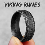 Vintage Nordic Viking Runes Celtic Knot Series Stainless Steel Womens Mens Rings Punk Biker Jewelry Creativity Gift Wholesale
