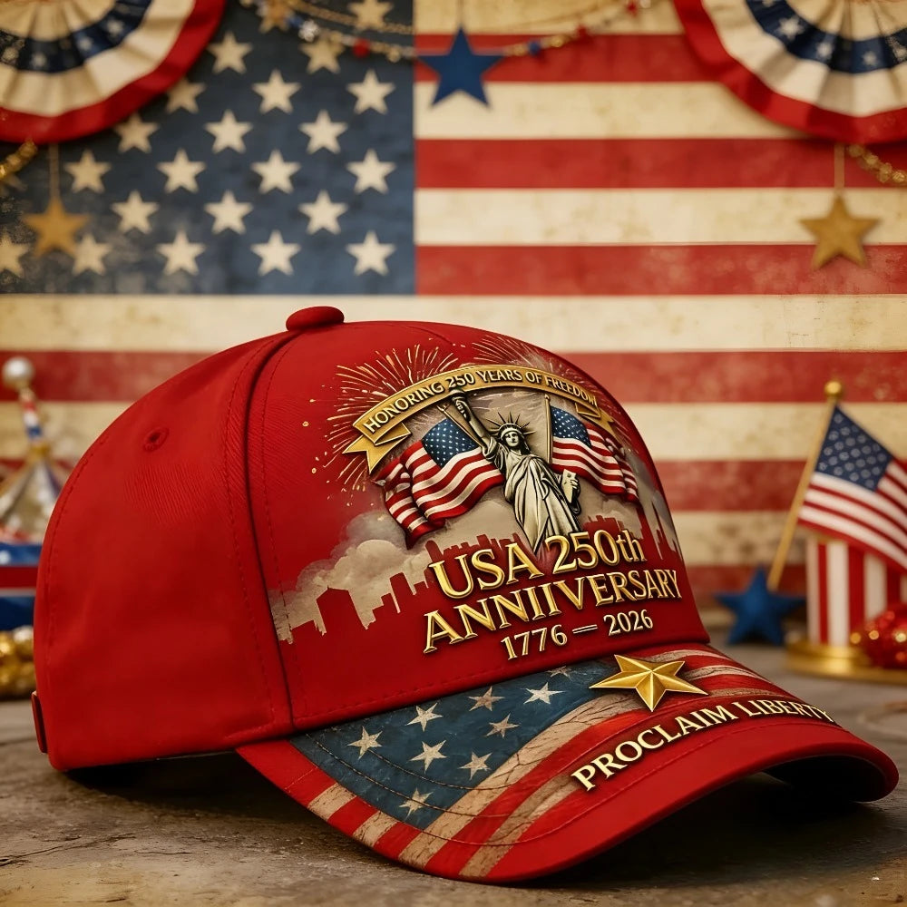 PENDRA 250th Anniversary 3d Baseball Cap
