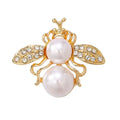 PENDRA Classical Pearl Bee Brooch