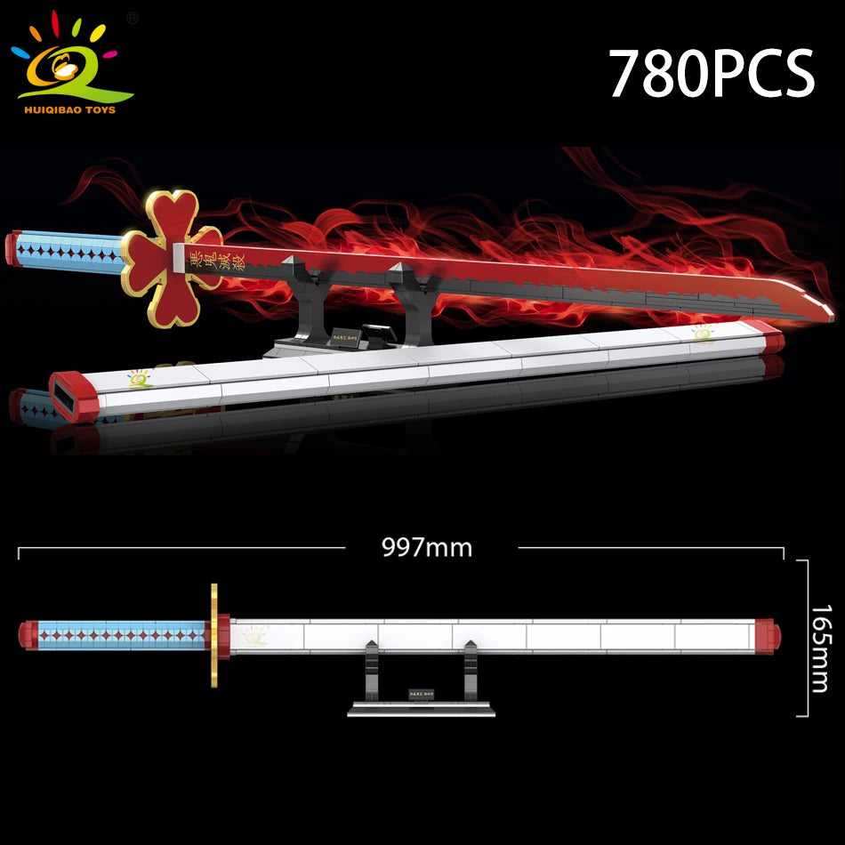 PENDRA Samurai Sword Ninja Building Set