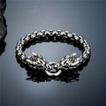 PENDRA Dragon Vintage Steel Bracelet