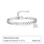 PENDRA Cuban Flat Bracelet