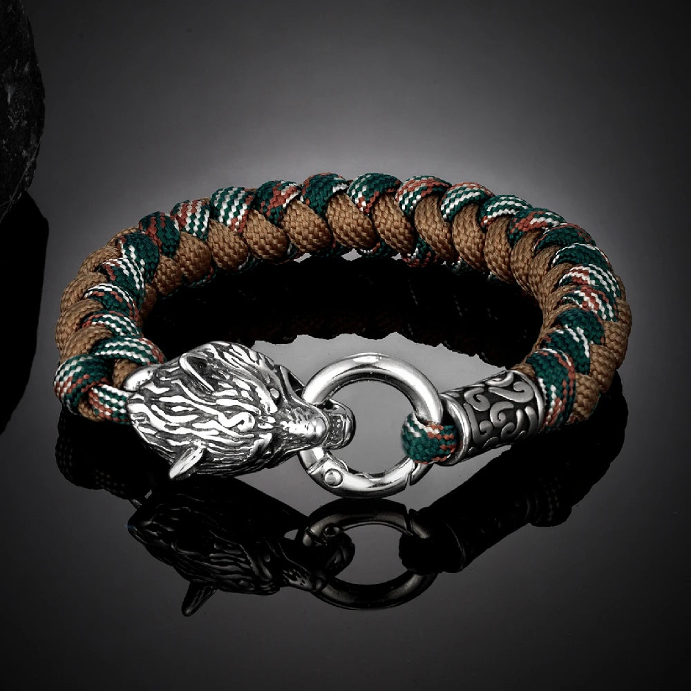 PENDRA Wolf Classic Steel Bracelet