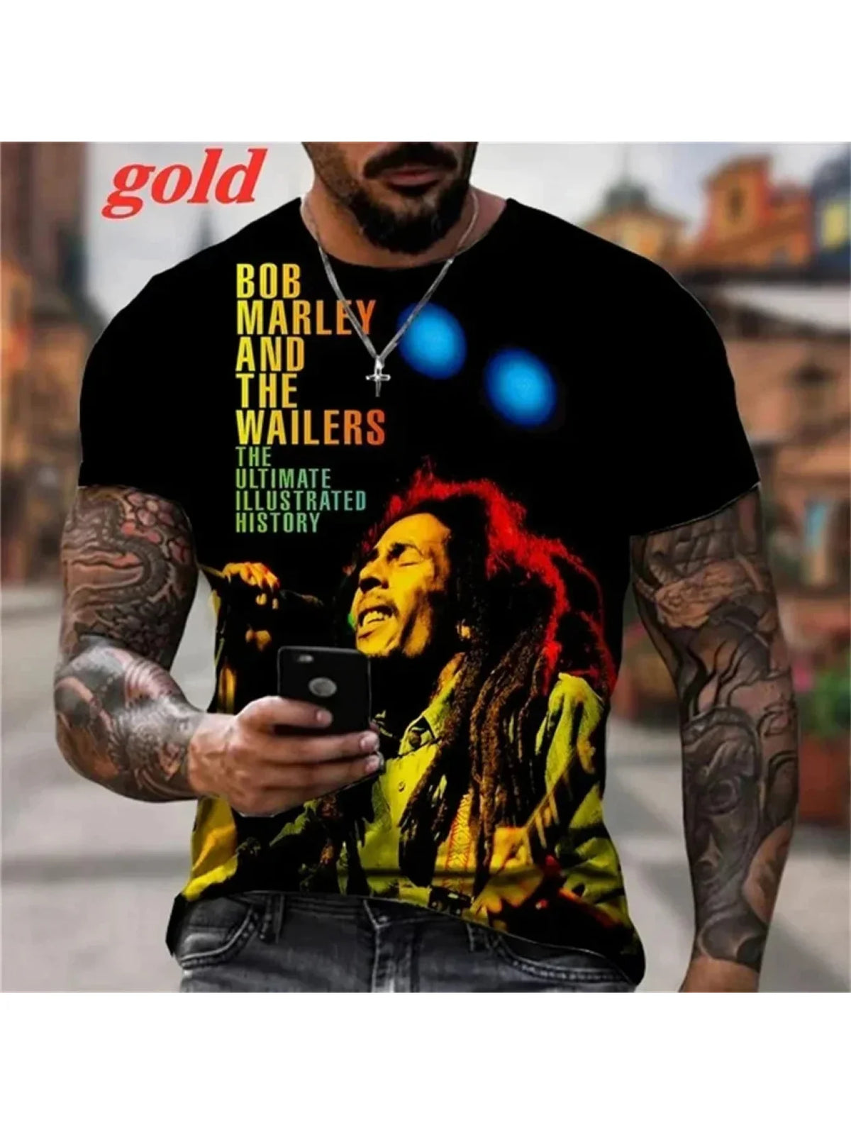 PENDRA Bob Marley T-Shirt