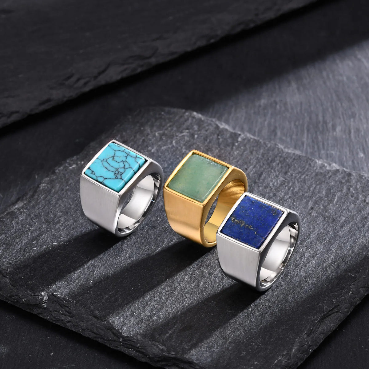 PENDRA Stamp Steel Ring