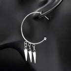 PENDRA Triplethorn Rivet Drop Earrings