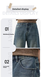 PENDRA Denim Wide Pants